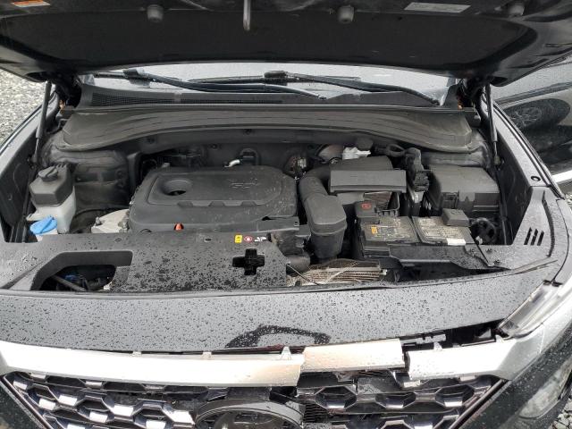 5NMS3CAD5LH183855 - 2020 HYUNDAI SANTA FE SEL BLACK photo 12