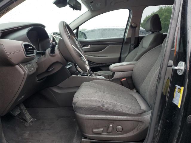 5NMS3CAD5LH183855 - 2020 HYUNDAI SANTA FE SEL BLACK photo 7