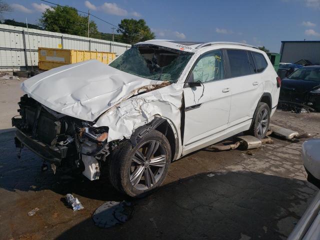 1V2RR2CA4KC514060 - 2019 VOLKSWAGEN ATLAS SEL WHITE photo 1