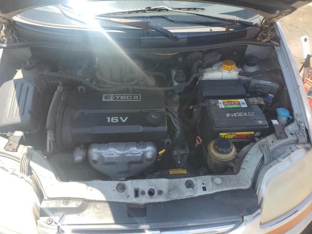 KL1TD56636B545043 - 2006 CHEVROLET AVEO BASE SILVER photo 11