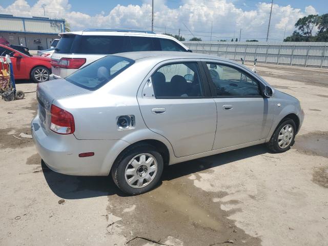 KL1TD56636B545043 - 2006 CHEVROLET AVEO BASE SILVER photo 3
