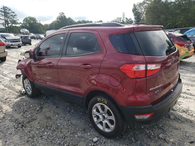 MAJ3S2GE9MC453340 - 2021 FORD ECOSPORT SE Qırmızı foto 2