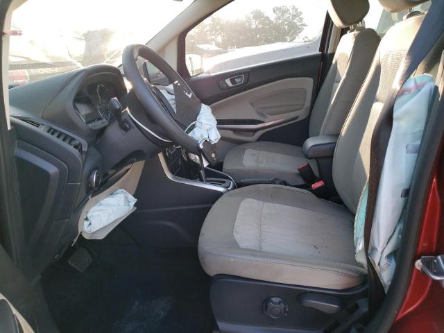 MAJ3S2GE9MC453340 - 2021 FORD ECOSPORT SE Qırmızı foto 7