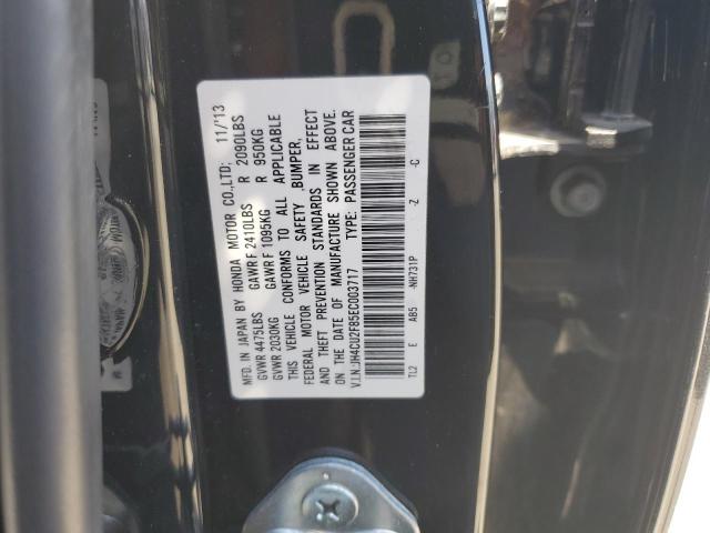 JH4CU2F85EC003717 - 2014 ACURA TSX SE BLACK photo 12