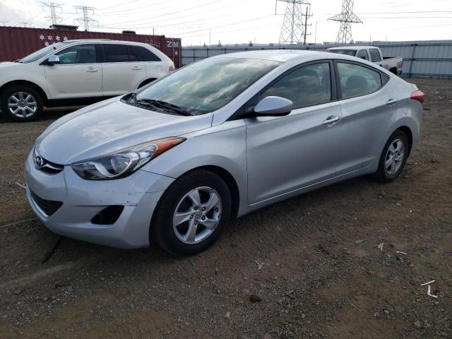 5NPDH4AE1DH286221 - 2013 HYUNDAI ELANTRA GLS SILVER photo 1