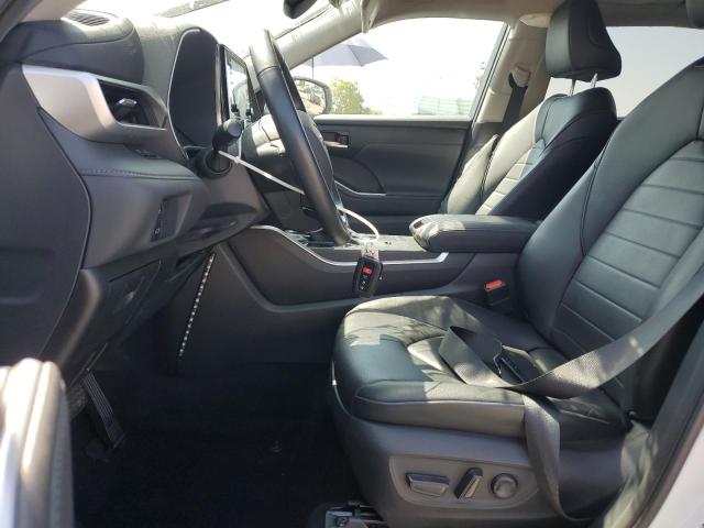 5TDHZRAH0LS008635 - 2020 TOYOTA HIGHLANDER XLE WHITE photo 7