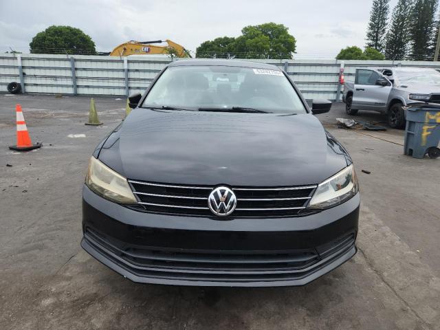 3VW2K7AJ4FM216892 - 2015 VOLKSWAGEN JETTA BASE BLACK photo 5