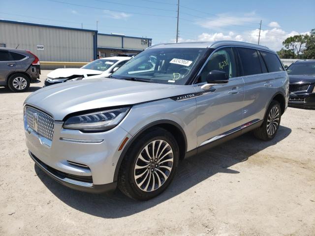 5LM5J7XC5PGL07086 - 2023 LINCOLN AVIATOR RESERVE SILVER photo 1
