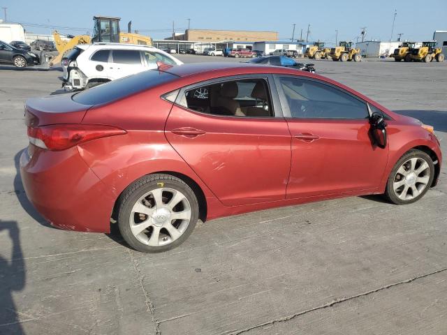 KMHDH4AE7CU429916 - 2012 HYUNDAI ELANTRA GLS RED photo 3