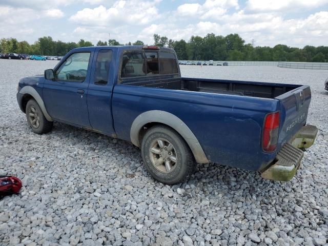 1N6DD26S32C323385 - 2002 NISSAN FRONTIER KING CAB XE BLUE photo 2