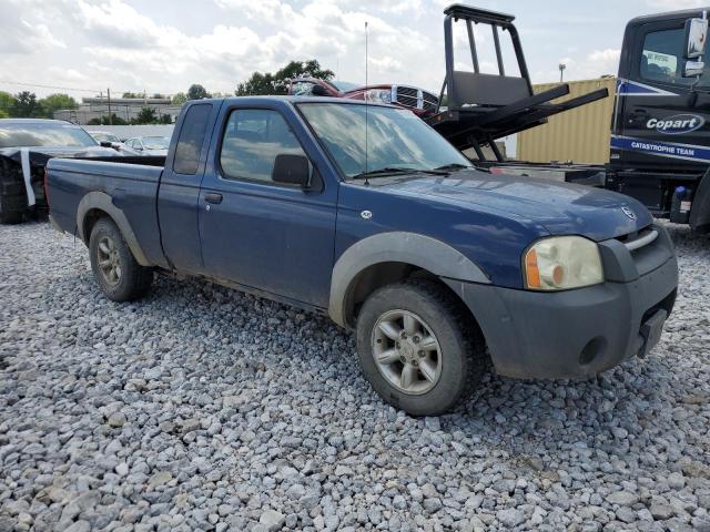 1N6DD26S32C323385 - 2002 NISSAN FRONTIER KING CAB XE BLUE photo 4
