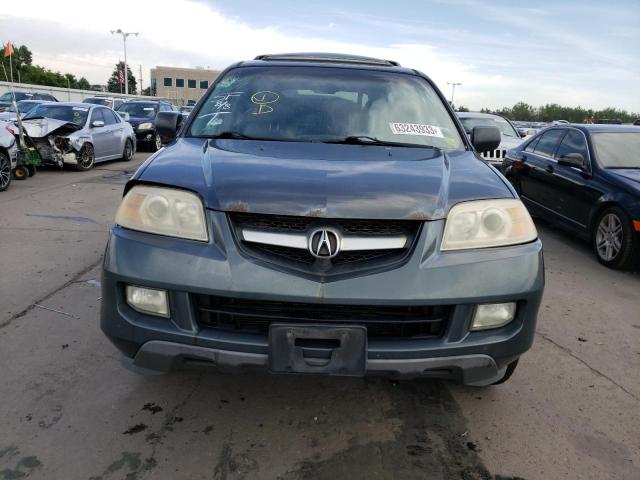 2HNYD186X6H515074 - 2006 ACURA MDX TOURING GRAY photo 5