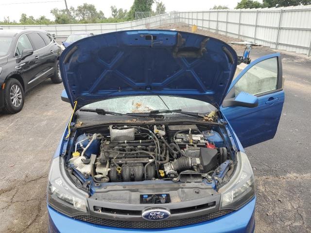 1FAHP3GNXAW299096 - 2010 FORD FOCUS SES BLUE photo 11