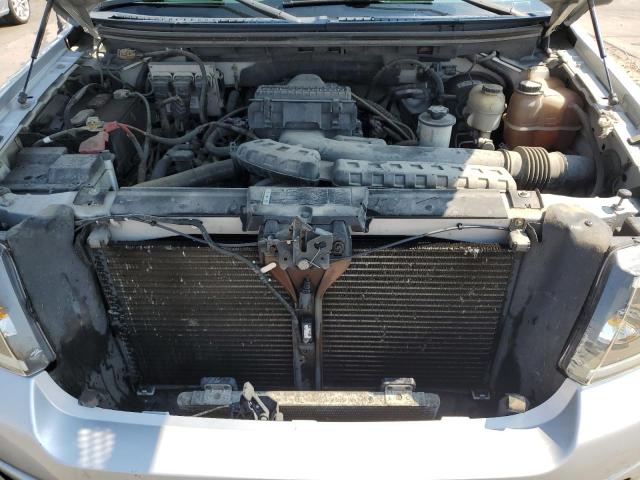 1FTPW14V68FB98925 - 2008 FORD F150 SUPERCREW GRAY photo 11