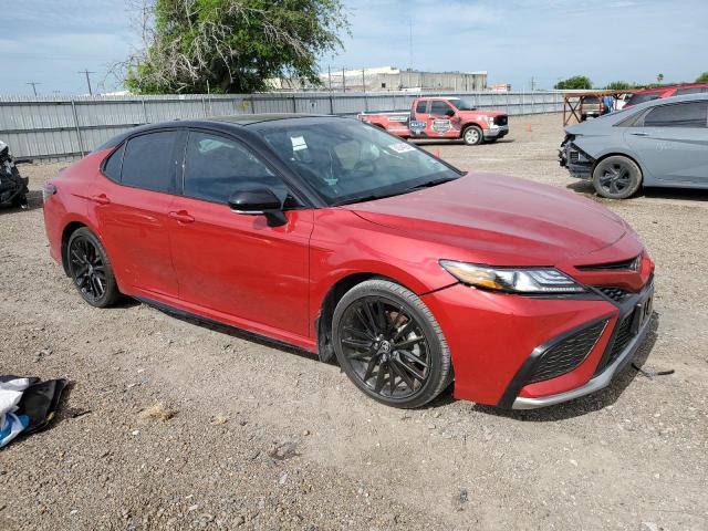 4T1KZ1AK3RU099029 - 2024 TOYOTA CAMRY TRD RED photo 4