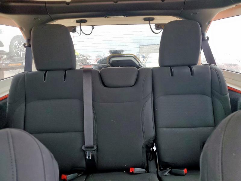 1C4HJXDG6KW545930 - 2019 JEEP WRANGLER UNLIMITED SPORT Pomarańczowy zdjęcie 10