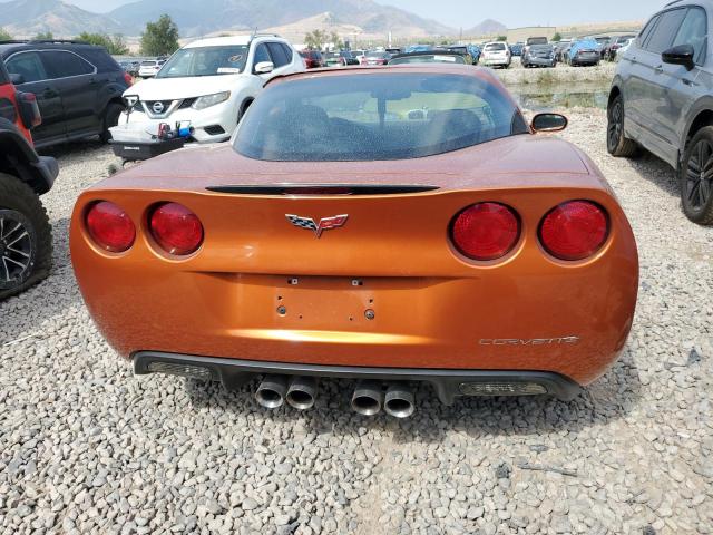 1G1YY26W785114457 - 2008 CHEVROLET CORVETTE ORANGE photo 6