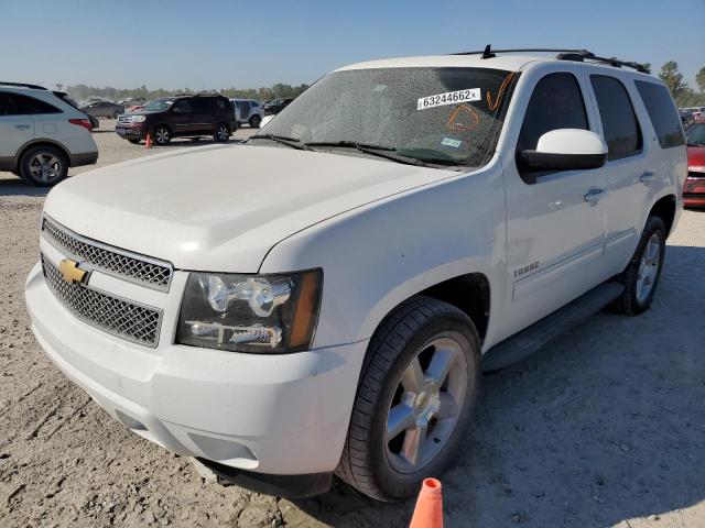 1GNSCBE01DR247346 - 2013 CHEVROLET TAHOE C1500 LT BLACK photo 2