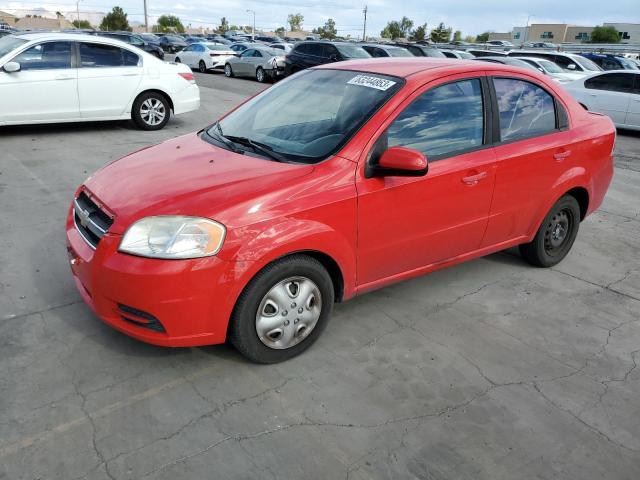 KL1TD5DE5AB116571 - 2010 CHEVROLET AVEO LS 红色 照片 1