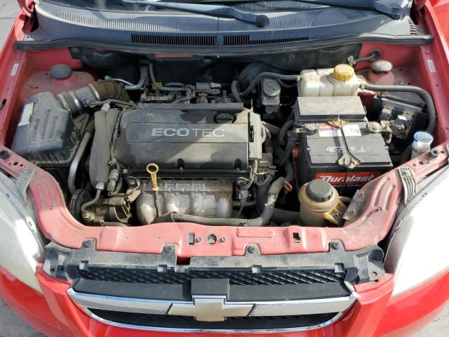 KL1TD5DE5AB116571 - 2010 CHEVROLET AVEO LS 红色 照片 11