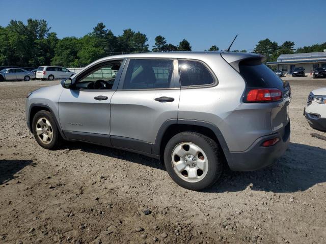 1C4PJLAB2FW706258 - 2015 JEEP CHEROKEE SPORT 银色 照片 2