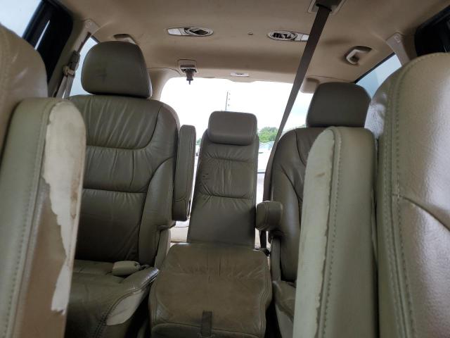 5FNRL3H68AB028091 - 2010 HONDA ODYSSEY EXL MAROON photo 10