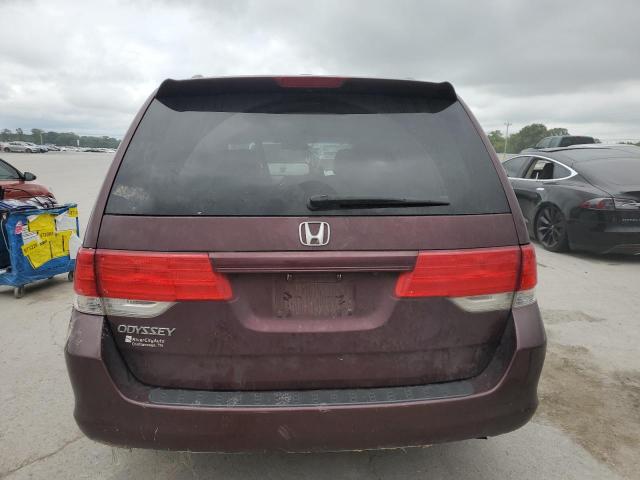5FNRL3H68AB028091 - 2010 HONDA ODYSSEY EXL MAROON photo 6