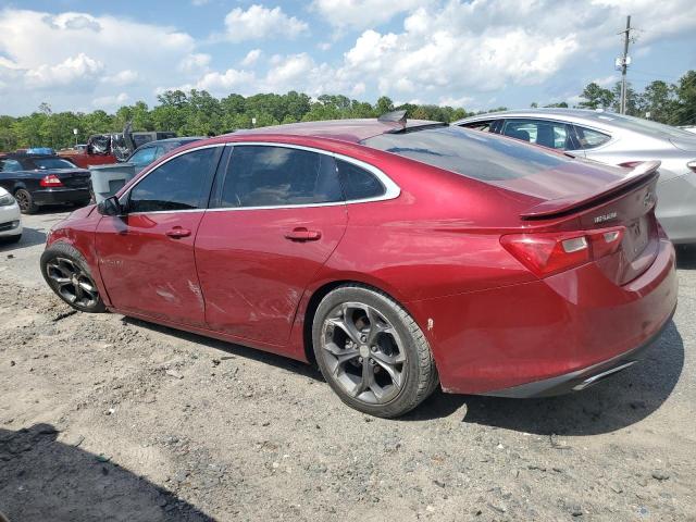 1G1ZG5ST5KF165722 - 2019 CHEVROLET MALIBU RS RED photo 2