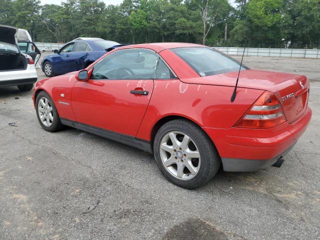 WDBKK47F2XF129299 - 1999 MERCEDES-BENZ SLK 230 KOMPRESSOR RED photo 2