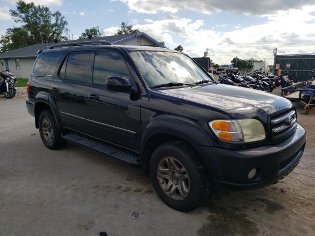 5TDBT48A54S223321 - 2004 TOYOTA SEQUOIA LIMITED BLACK photo 4