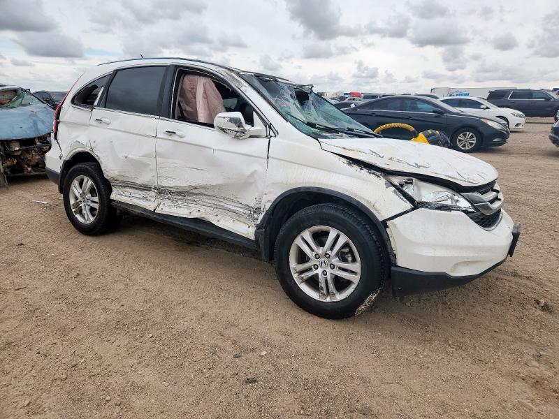 5J6RE4H71BL030217 - 2011 HONDA CR-V EXL 白色 照片 4
