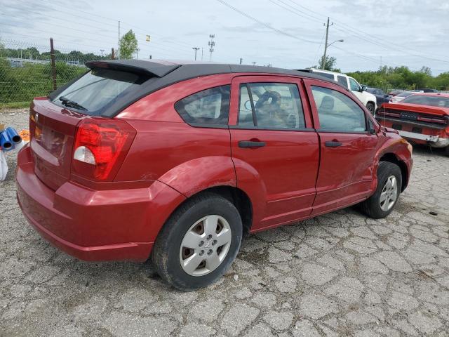 1B3HB28B97D576351 - 2007 DODGE CALIBER MAROON photo 3