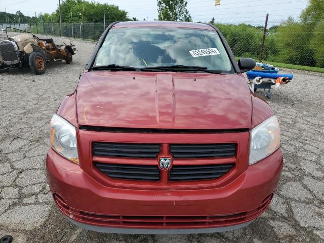 1B3HB28B97D576351 - 2007 DODGE CALIBER MAROON photo 5