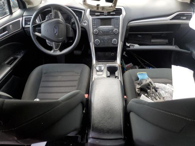 3FA6P0H79JR227136 - 2018 FORD FUSION SE BLACK photo 8