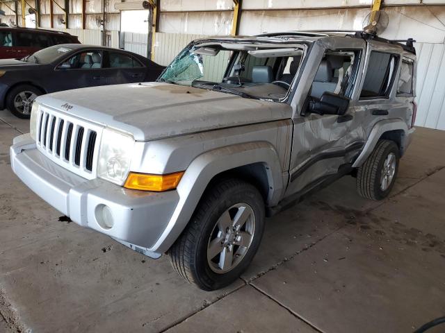 1J8HH48N66C254198 - 2006 JEEP COMMANDER SILVER photo 1