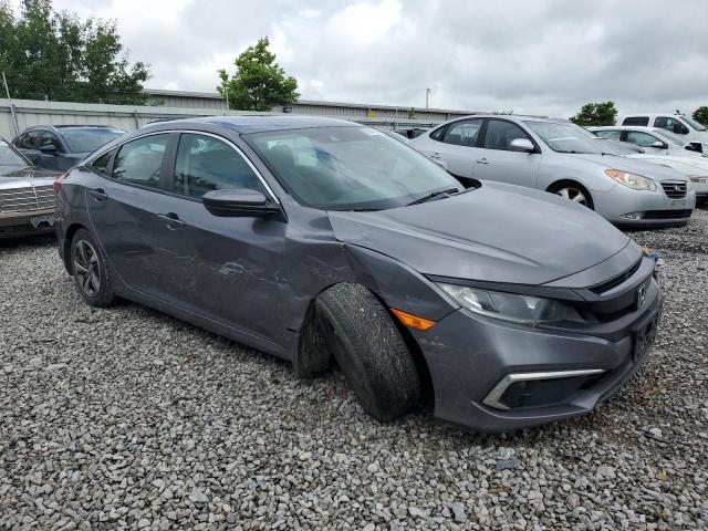 19XFC2F61KE031065 - 2019 HONDA CIVIC LX GRAY photo 4