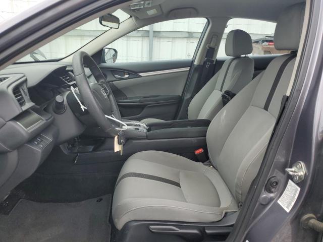 19XFC2F61KE031065 - 2019 HONDA CIVIC LX GRAY photo 7