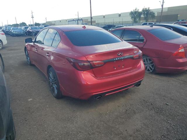 JN1FV7AP8JM460830 - 2018 INFINITI Q50 RED SPORT 400 BURGUNDY photo 2