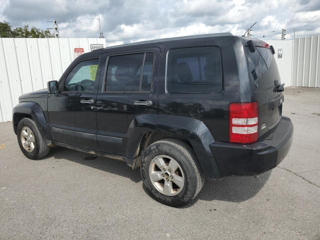 1C4PJLAK8CW151814 - 2012 JEEP LIBERTY SPORT BLACK photo 2