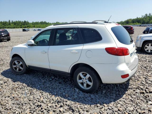 5NMSG73D87H066544 - 2007 HYUNDAI SANTA FE GLS WHITE photo 2