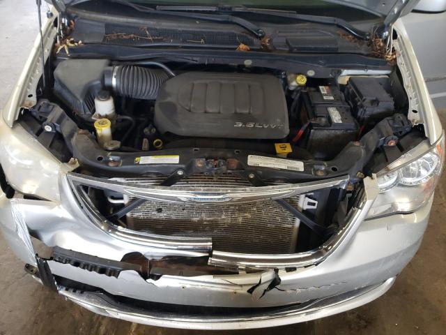 2C4RC1BG3CR348786 - 2012 CHRYSLER TOWN & COU TOURING SILVER photo 11