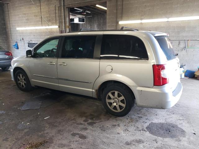 2C4RC1BG3CR348786 - 2012 CHRYSLER TOWN & COU TOURING SILVER photo 2