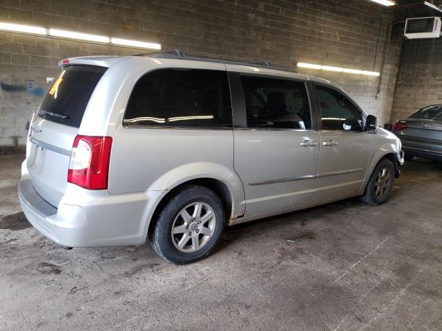 2C4RC1BG3CR348786 - 2012 CHRYSLER TOWN & COU TOURING SILVER photo 3