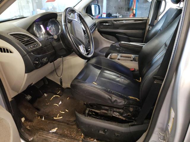 2C4RC1BG3CR348786 - 2012 CHRYSLER TOWN & COU TOURING SILVER photo 7