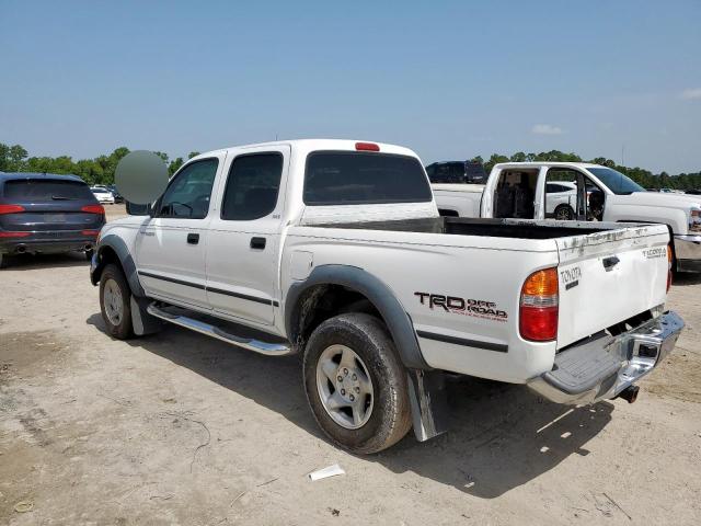 5TEGN92NX2Z046483 - 2002 TOYOTA TACOMA DOUBLE CAB PRERUNNER WHITE photo 2