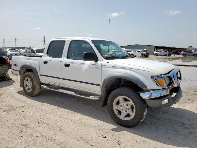 5TEGN92NX2Z046483 - 2002 TOYOTA TACOMA DOUBLE CAB PRERUNNER WHITE photo 4