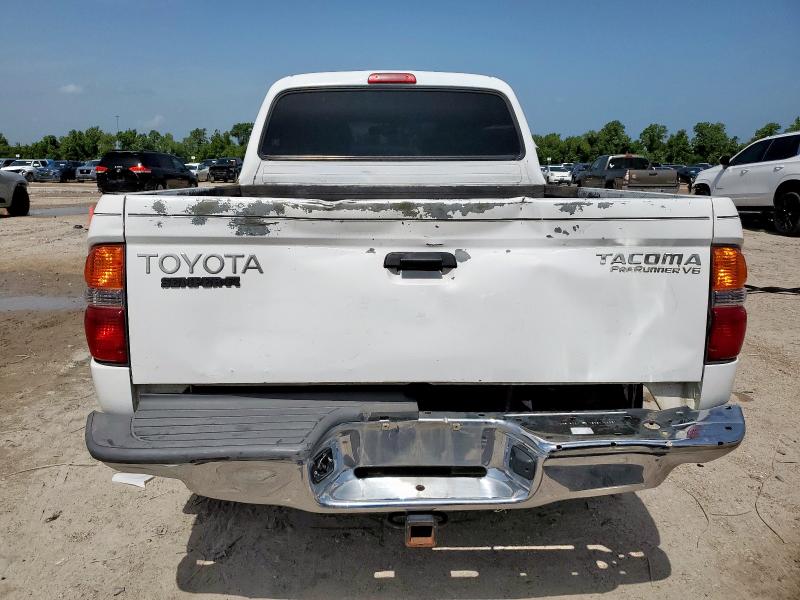 5TEGN92NX2Z046483 - 2002 TOYOTA TACOMA DOUBLE CAB PRERUNNER WHITE photo 6