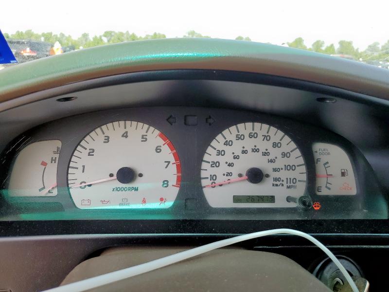 5TEGN92NX2Z046483 - 2002 TOYOTA TACOMA DOUBLE CAB PRERUNNER WHITE photo 9