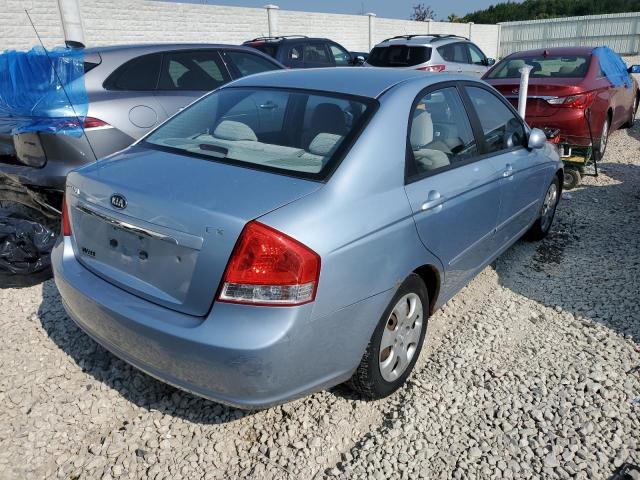 KNAFE121475448579 - 2007 KIA SPECTRA EX BLUE photo 3