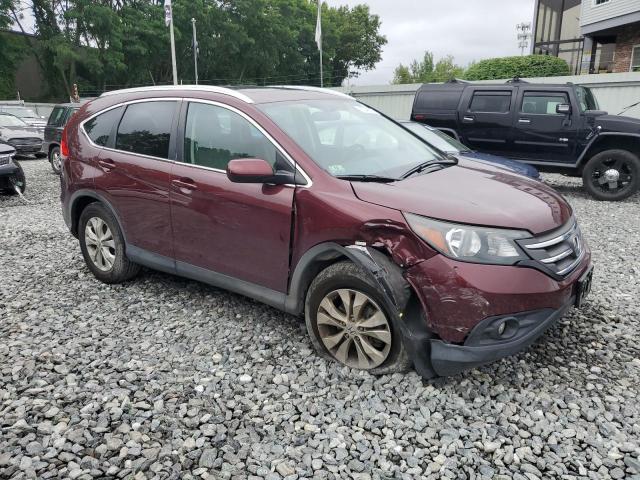 5J6RM4H72EL082477 - 2014 HONDA CR-V EXL RED photo 4